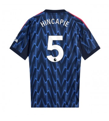 Arsenal Piero Hincapie #5 Udebanetrøje 2025-26 Kortærmet